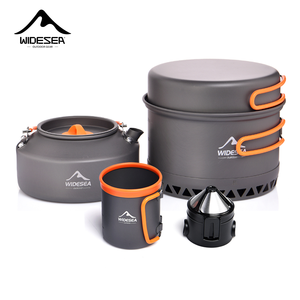 Camping Cooking Set - 캠핑 식기 야외 조리기구 세트 냄비