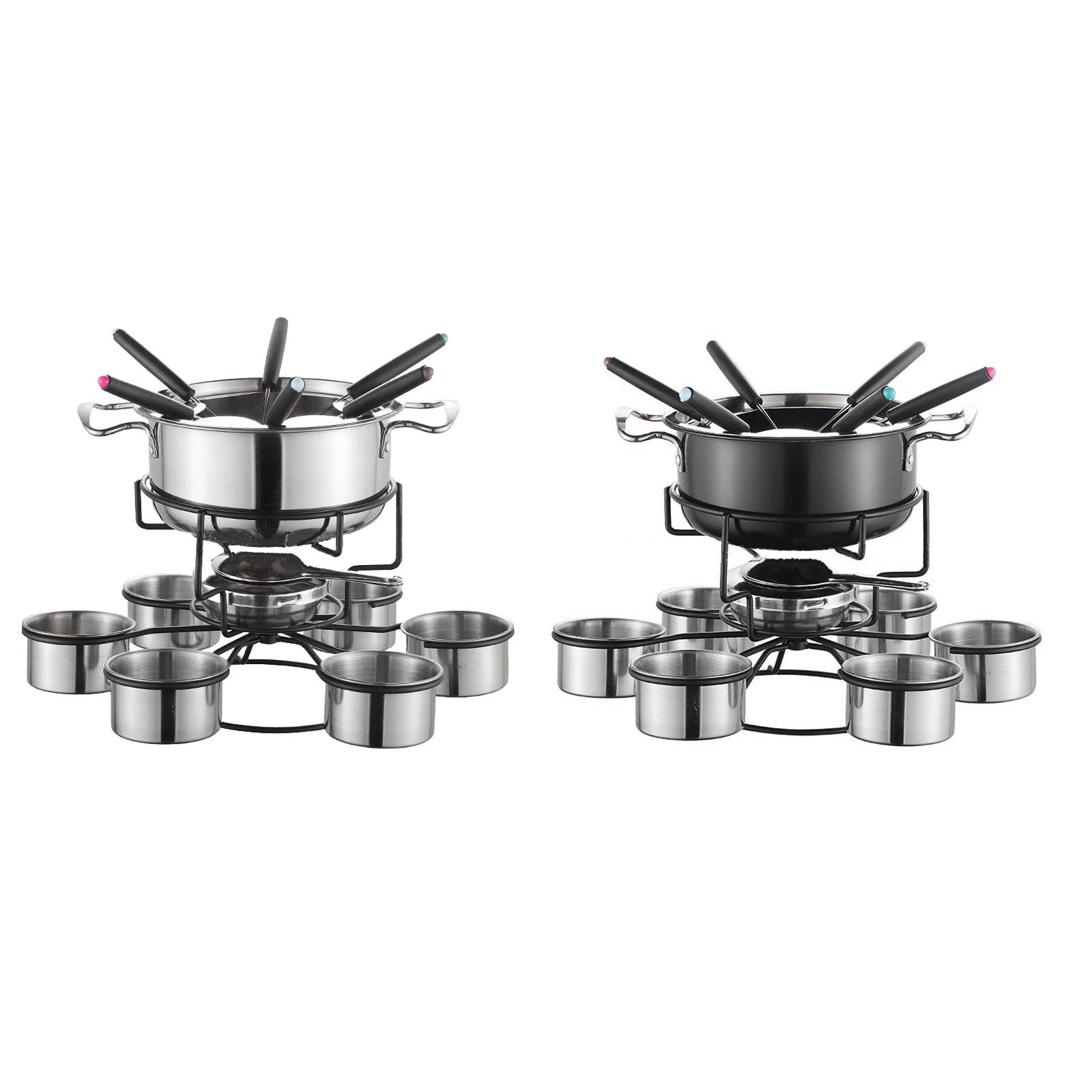 Camping Cooking Set - 퐁듀 냄비 세트 요리 스토브 두꺼운