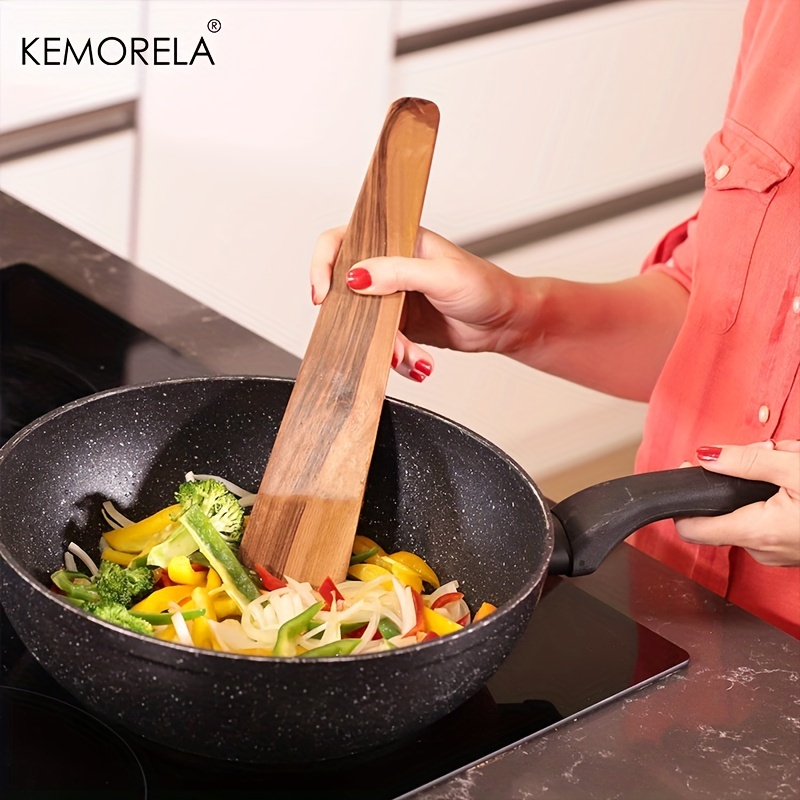 Camping Cooking Windscreen - 1PCS 티크 나무 식기 주걱 주방