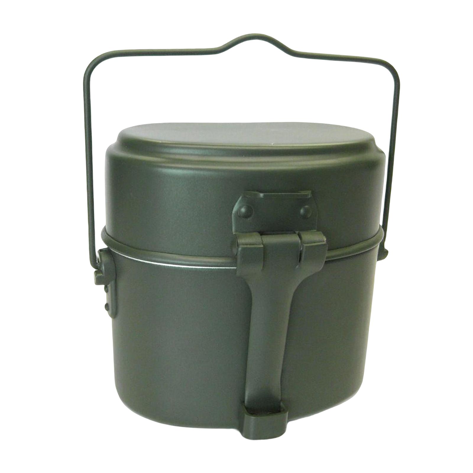 Camping Cooking Kit Box - 캠핑용 식기 세트, 두꺼운 알루미늄 조리기구