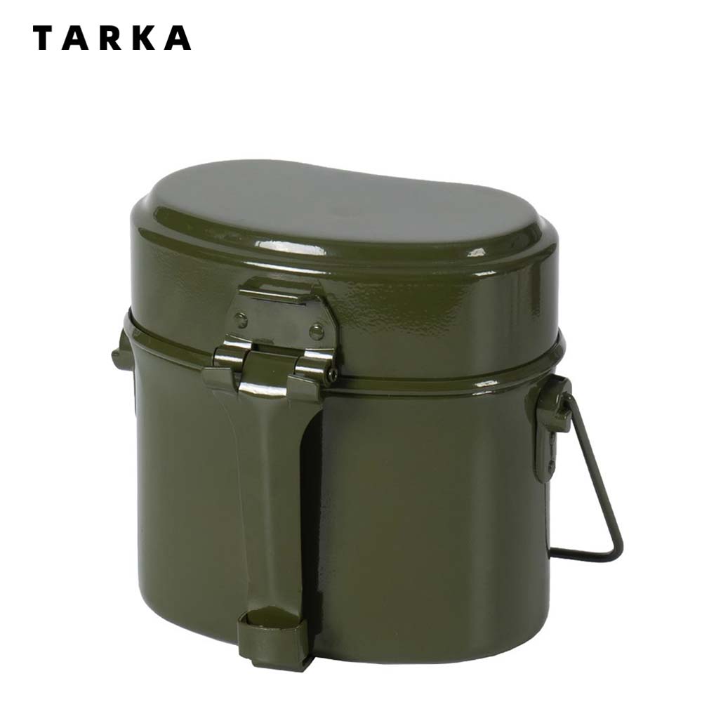 TARKA 캠핑 도시락 상자 육군 캔틴 컵 냄비 피크닉 - Camping Cooking Kit Box 리뷰 및 가격