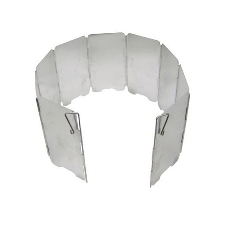9 플레이트 가스 스토브 바람 방패 7.5*13.5cm - Camping Cooking Windscreen 리뷰 및 가격