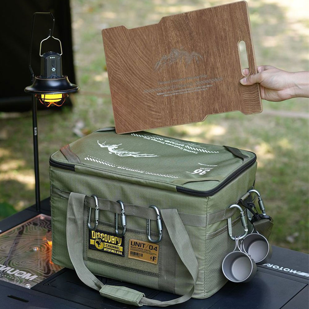 36L 전술 피크닉 가방 방수 여행 정리함 테이블탑 휴 - Camping Cooking Set With Bag 리뷰 및 가격