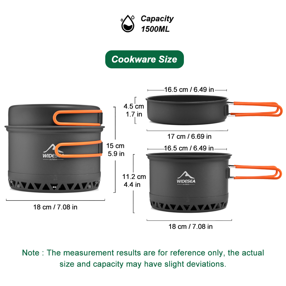 캠핑 식기 야외 조리기구 세트 냄비 관광 주전자 커피  - Camping Cooking Set 리뷰 및 가격