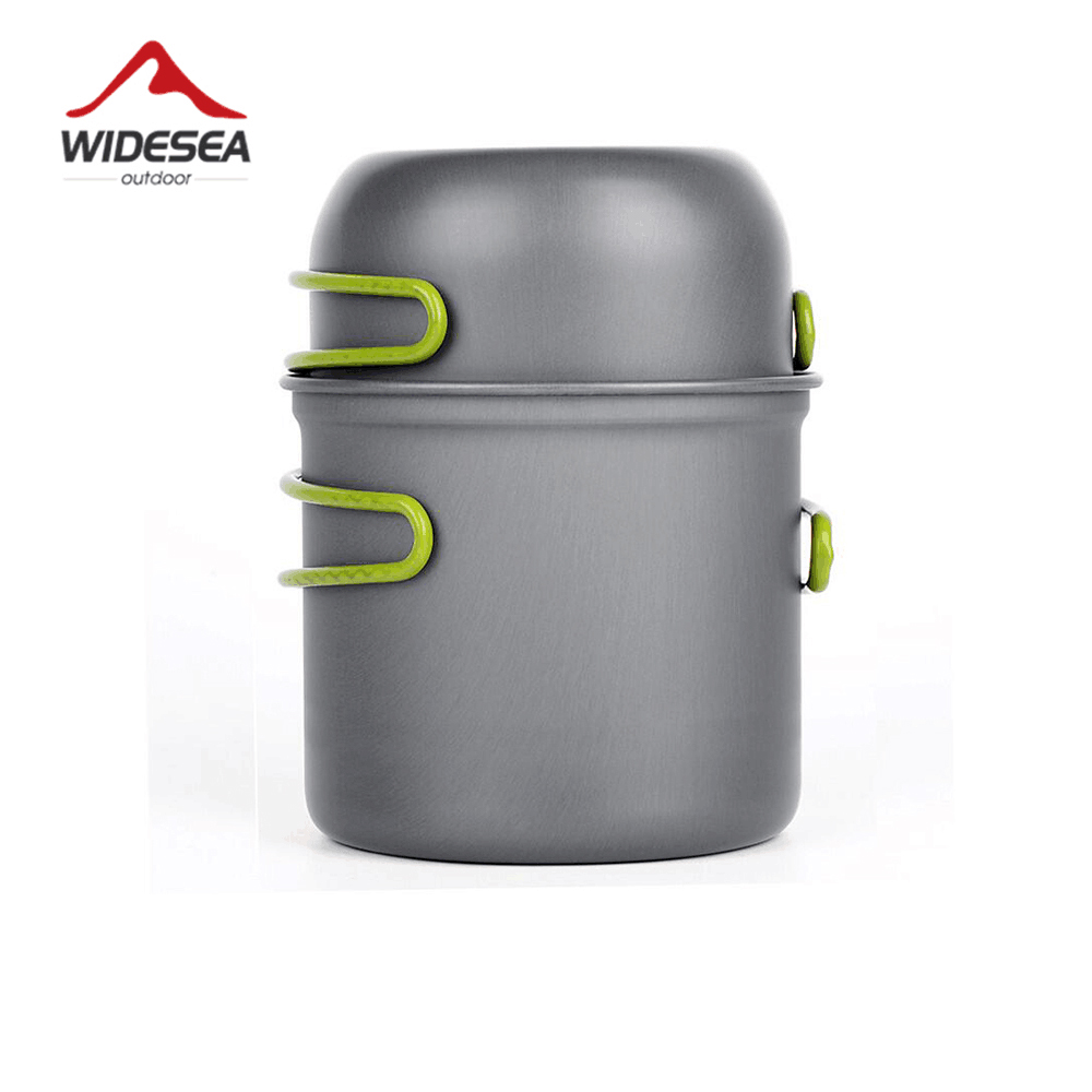 Widesea 캠핑 요리 도구, 야외 식기 냄비, 초경 - Quechua Camping Cooking Set 리뷰 및 가격