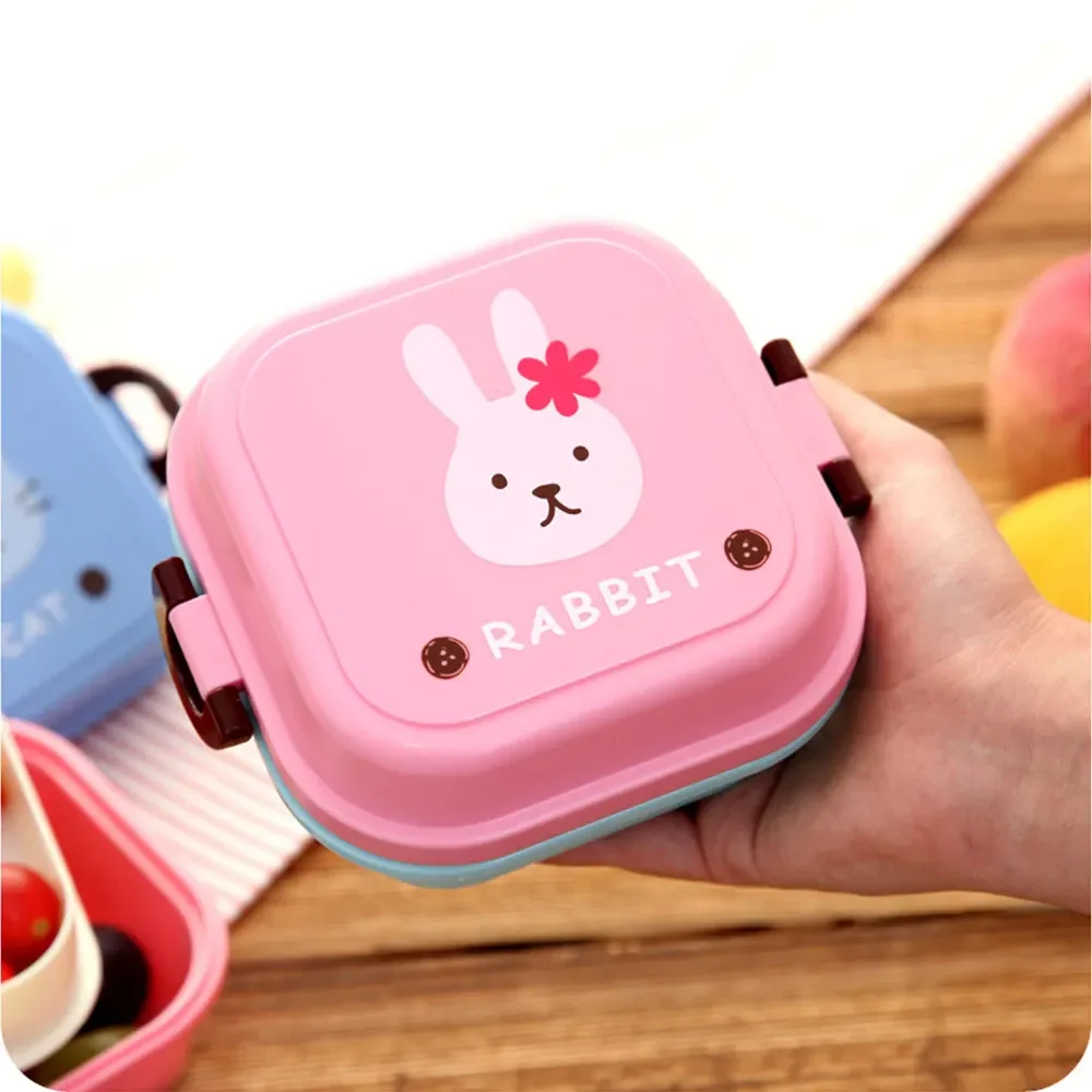어린이 미니 귀여운 만화 음식 보관함 스쿨 휴대용 도시 - Camping Cooking Set 리뷰 및 가격