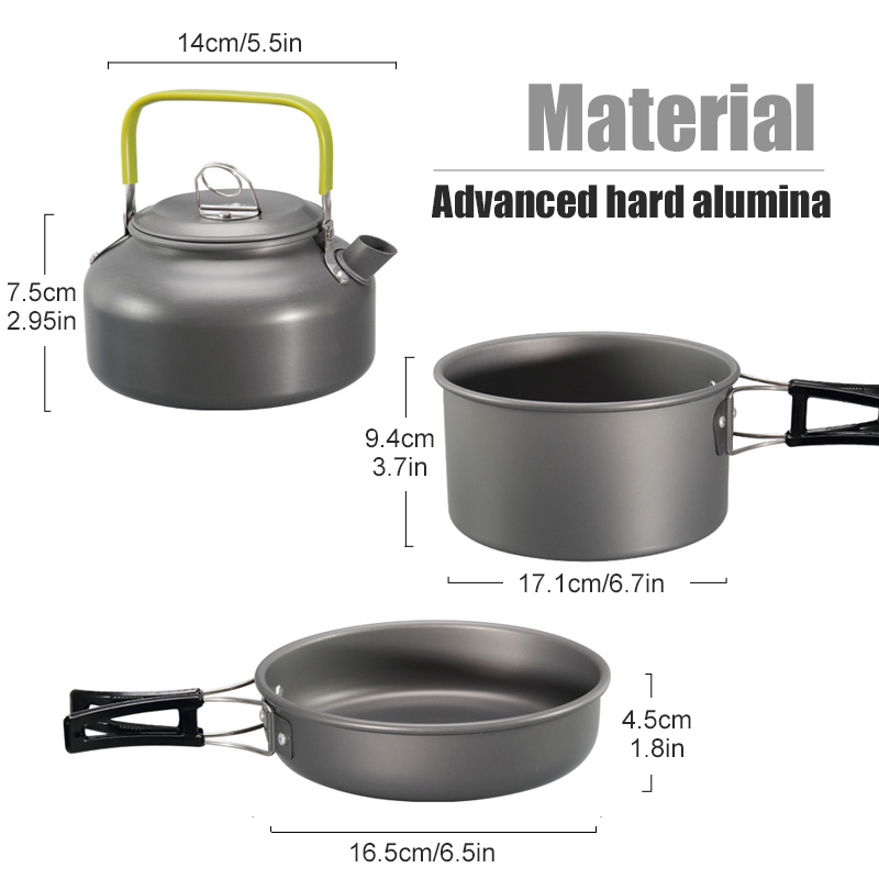 WESTTUNE 캠핑 조리기구 키트 알루미늄 야외 휴대 - Camping Cooking Set 리뷰 및 가격
