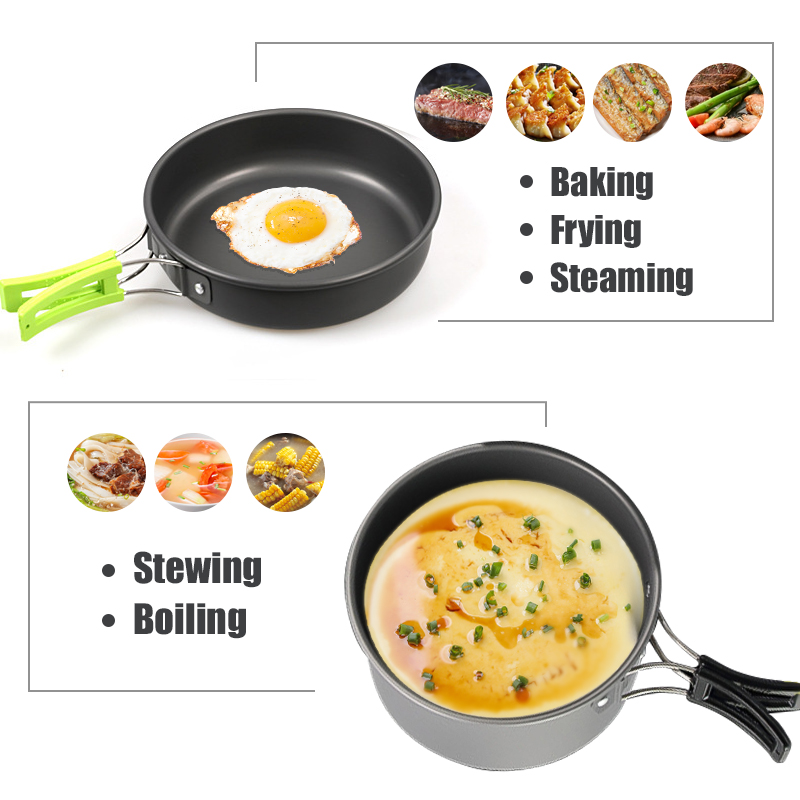 WESTTUNE 캠핑 조리기구 키트 알루미늄 야외 휴대 - Camping Cooking Set 리뷰 및 가격
