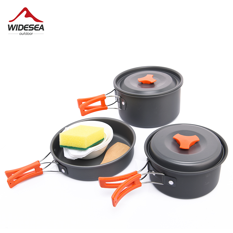 Widesea 캠핑 야외 조리기구 세트 식기 요리 칼  - Quechua Camping Cooking Set 리뷰 및 가격