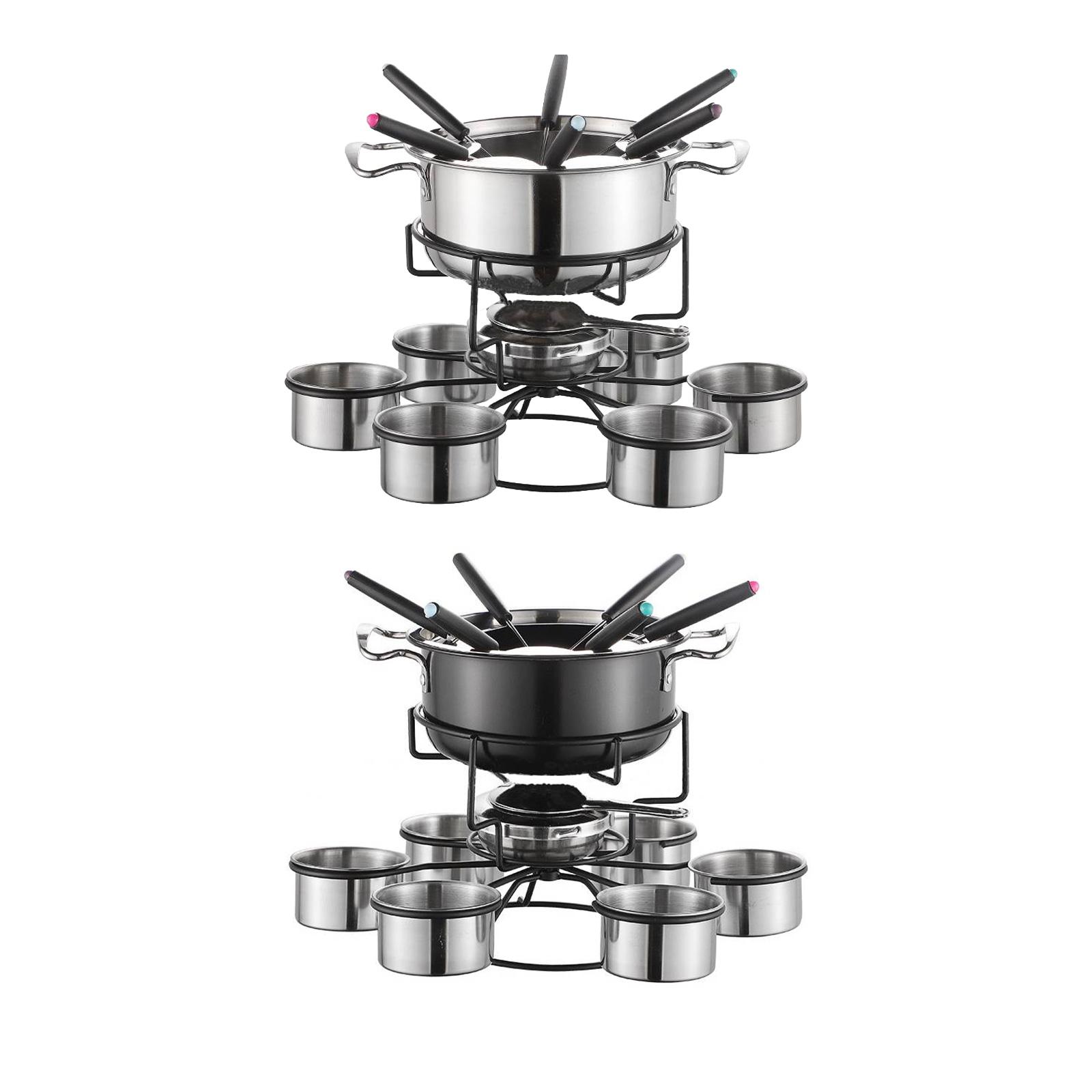 퐁듀 냄비 세트 요리 스토브 두꺼운 다기능 안정적인 멜 - Camping Cooking Set 리뷰 및 가격