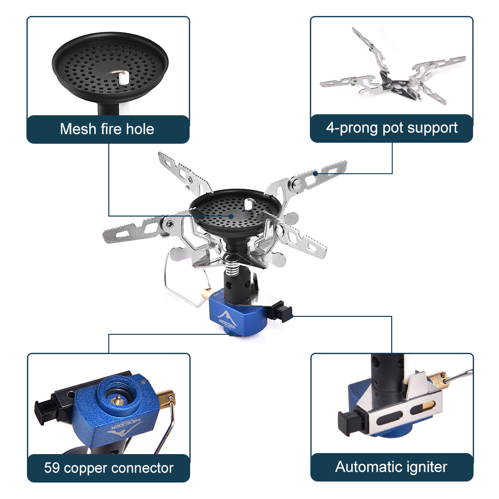 야외 캠핑 가스 버너 야외 스토브 3300W 점화장치  - Camping Cooking Hob 리뷰 및 가격