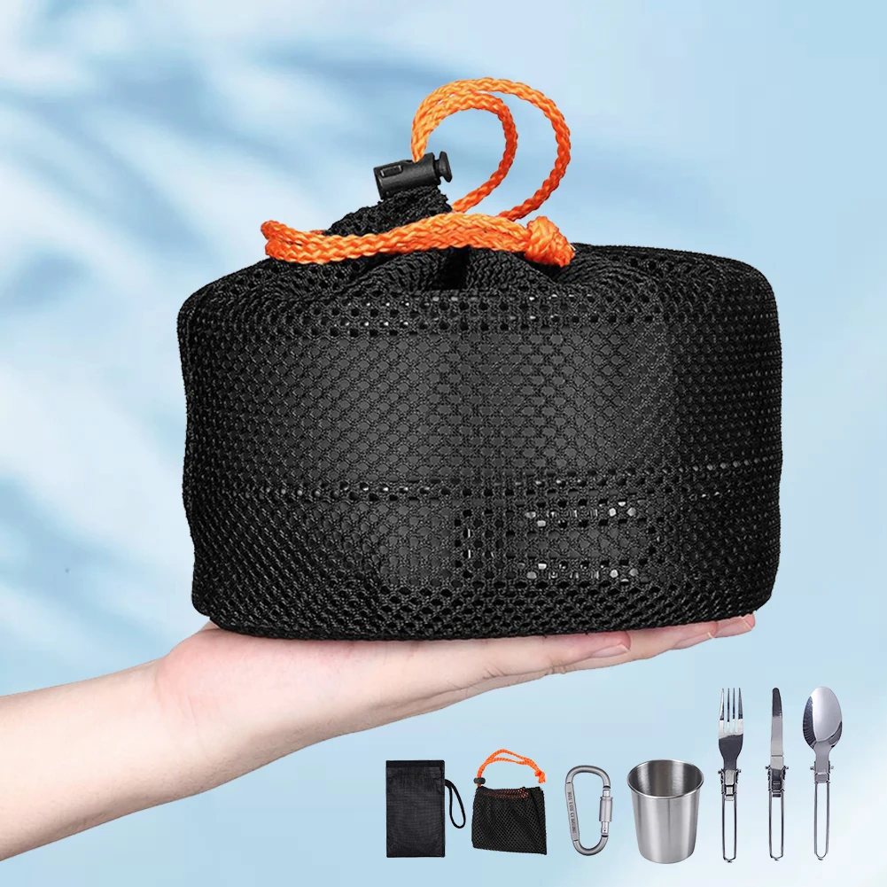 캠핑 조리기구 세트 주전자 냄비 프라이팬 휴대용 접이식 - Camping Cooking Set 리뷰 및 가격