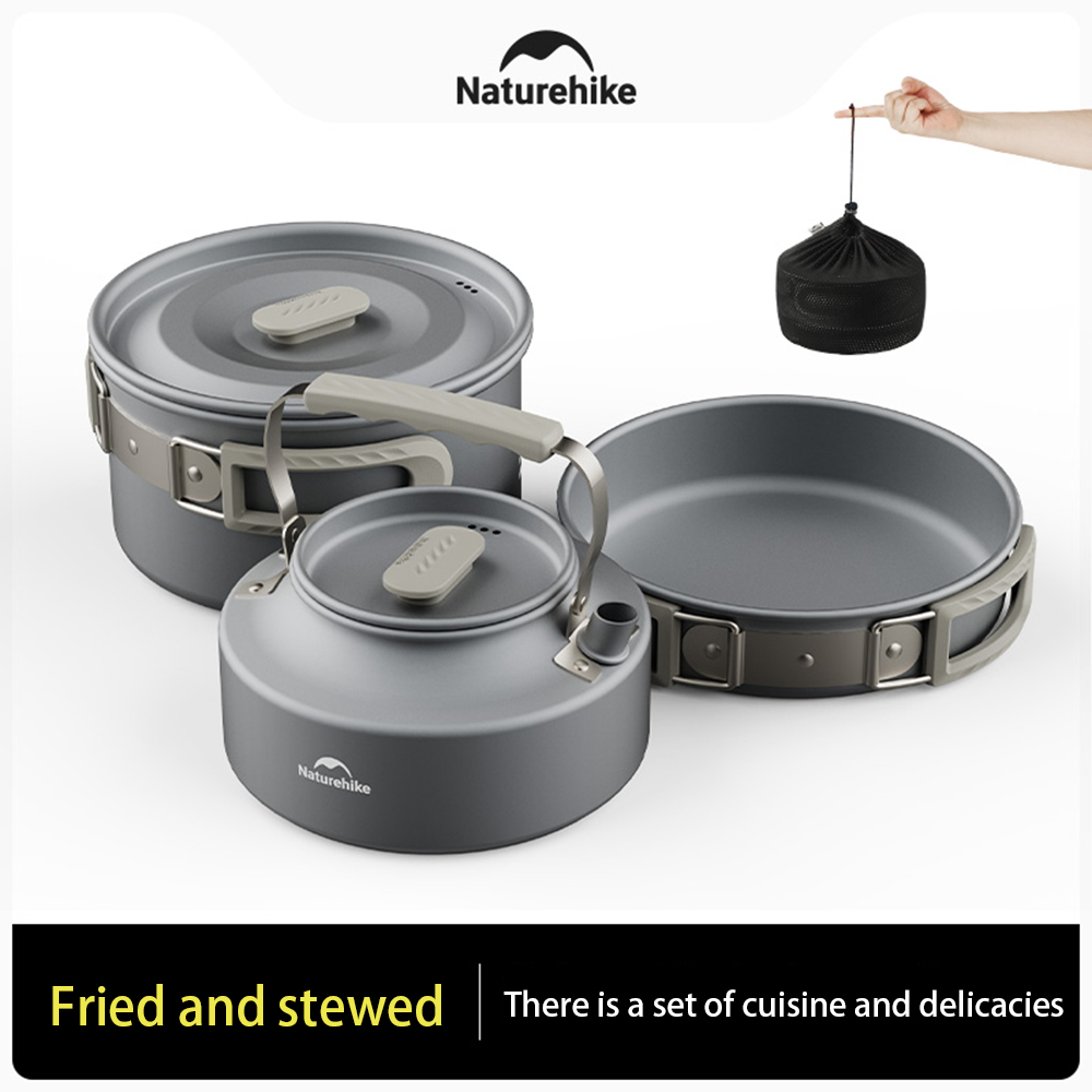 네이처하이크 야외 냄비 세트, 캠핑 요리 장비, 휴대용 - Camping Cooking Set 리뷰 및 가격