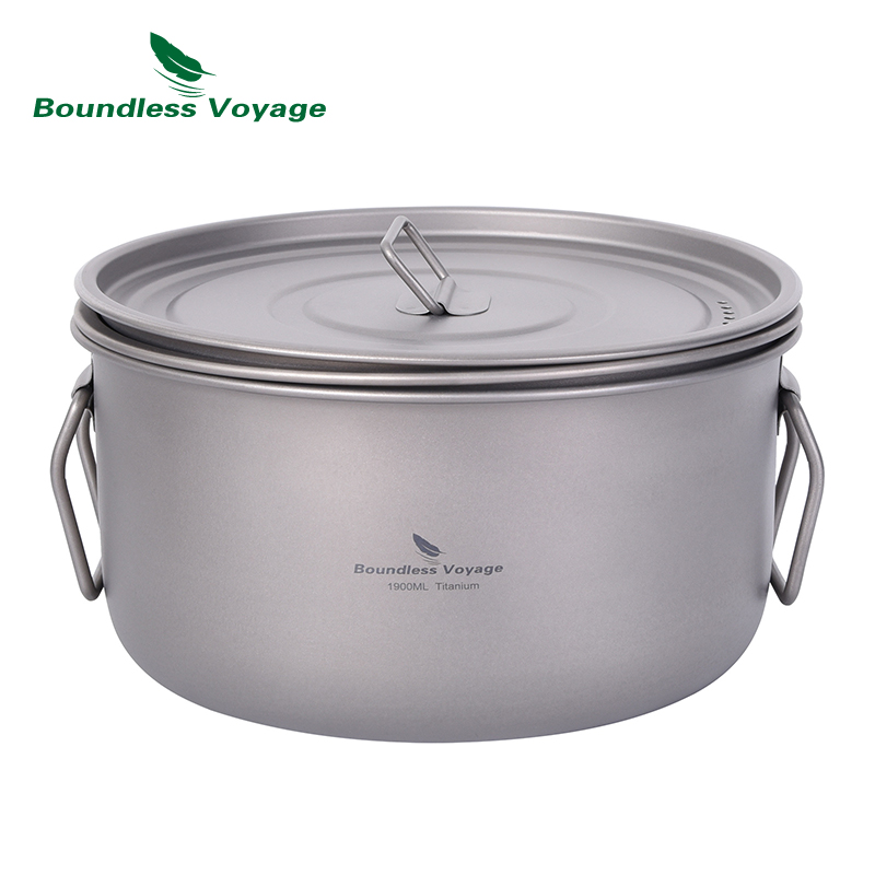 무한 항해 캠핑 요리 냄비 다기능 티타늄 기선 수프 냄 - Camping Cooking Set 리뷰 및 가격